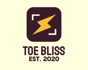 Flash Bolt App logo design