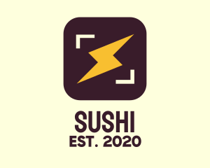 Flash Bolt App logo design