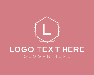 Boutique - Minimalist Boutique Hexagon logo design