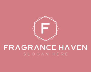 Minimalist Boutique Hexagon logo design