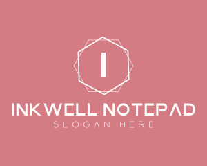 Minimalist Boutique Hexagon logo design