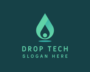 Drop - Aqua Water Drop logo design