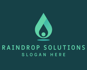 Drop - Aqua Water Drop logo design