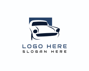 Mechanic - Car Garage Drive logo design
