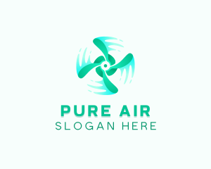 Air Conditioning Ventilation logo design