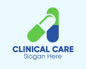 Medical Vitamin Pill logo design