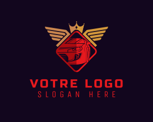 Vehicle - Luxury Wings Car logo design