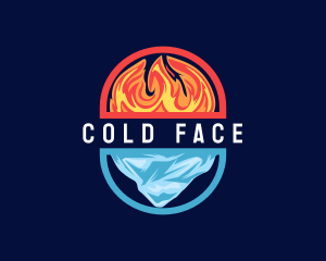 Hvac Heat Cold Refrigeration logo design
