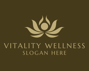 Lotus Yoga Wellness  logo design