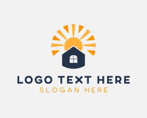 Home Repair - House Property Real Estate logo design