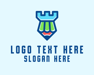 Stationery - Pencil Turret Fort logo design