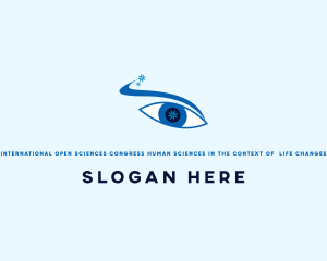 Snowflake Optic Eye  Logo