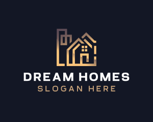 Premium Real Estate Residential Logo