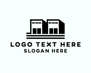 Logistics - Logistics Storage Building logo design