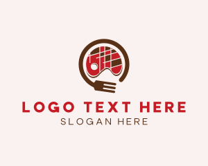 Steak - Steak Fork Restaurant logo design