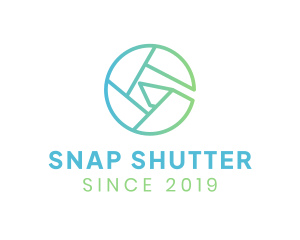 Shutter - Shutter Outline G logo design