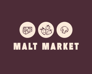 Fresh Food Market logo design