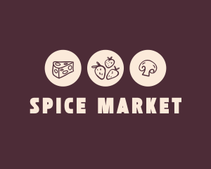 Fresh Food Market logo design