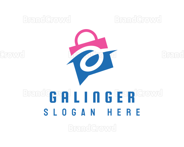 Shopping Bag Letter A Logo