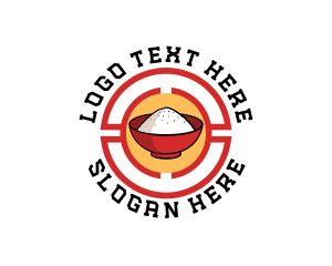 Bowl - Oriental Rice Bowl logo design