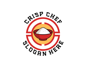 Oriental Rice Bowl logo design