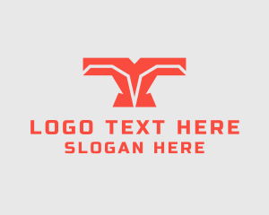 Programming - Cyber Tech Letter T logo design