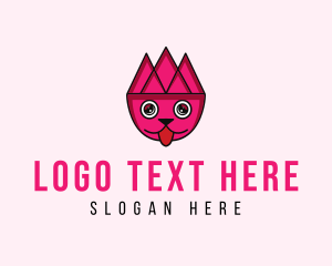 Head - Spiky Pet Head logo design