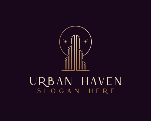 Luxury Tower Building logo design