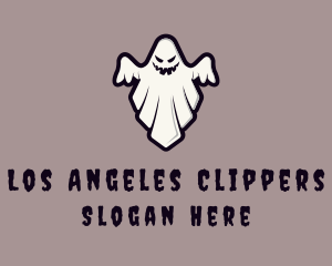 Ghoul - Spooky Halloween Ghost logo design