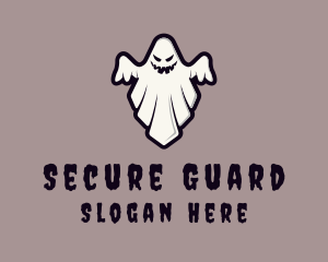 Spooky - Spooky Halloween Ghost logo design