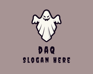 Streetwear - Spooky Halloween Ghost logo design