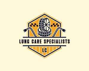 Mechanic Tire Garage logo design