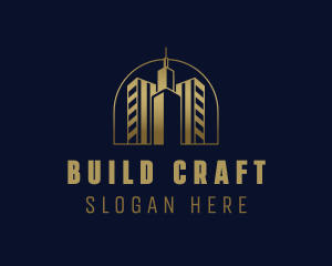 Real Estate Property Building logo design