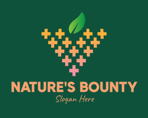 Natural Fruit Medication logo design