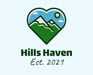 Mountain Hike Lover  logo design