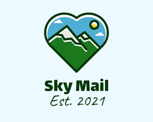 Mountain Hike Lover  logo design