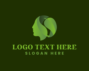 Facial - Leaf Human Wellness logo design