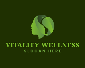 Leaf Human Wellness logo design