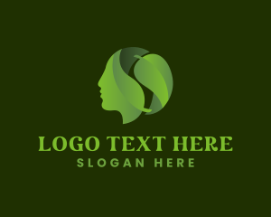 Skincare - Leaf Human Wellness logo design