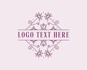Artisanal - Flower Beauty Boutique logo design