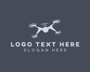 Aerial - Videography Drone Camera logo design