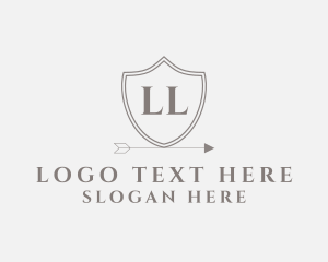 Signage - Professional Business Shield Arrow logo design