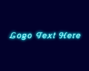 Party - Neon Signage Company logo design