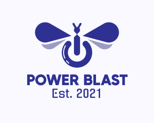 Insect Power Switch logo design