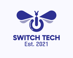 Switch - Insect Power Switch logo design