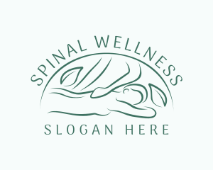 Spinal - Nature Wellness Spa logo design