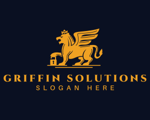 Griffin - Griffin Padlock Company logo design