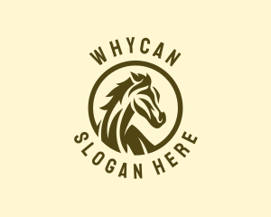 Equestrian Horse Stallion Logo