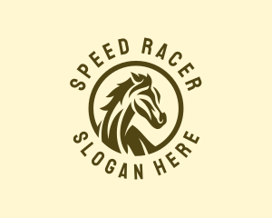 Jockey - Equestrian Horse Stallion logo design