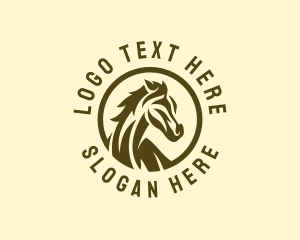 Equestrian Horse Stallion Logo